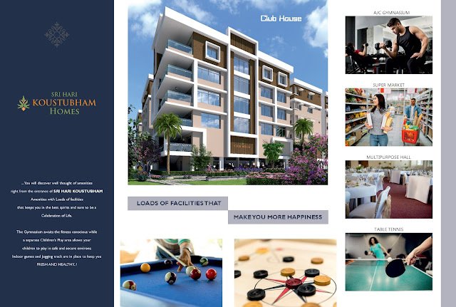 Sri Hari Kousthubham Homes – Premium 3BHK Gated Community Apartments